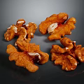Modern Walnut Cotton Walnut Hemp Walnut Iron Walnut Melon Seeds Keppel Walnut 3d model