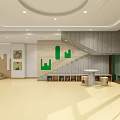 Bright Kindergarten Indoor Play Area With Soft Floors Colorful Toys And Play Structures