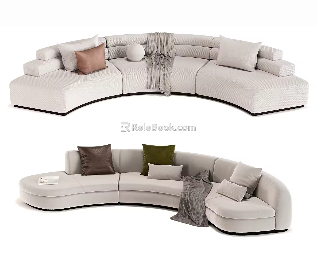 Modern Multiplayer Sofa 3d model