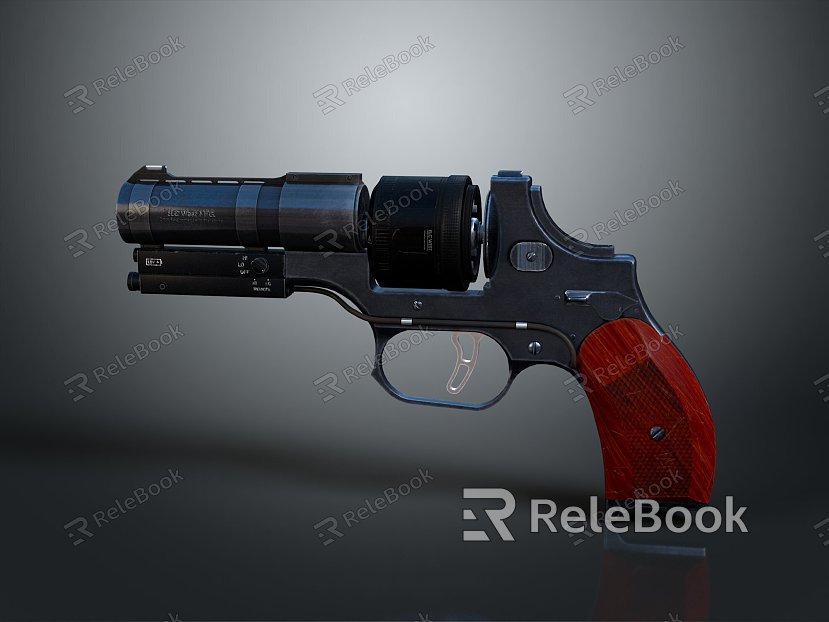 Modern revolver revolver pistol semi-automatic pistol model