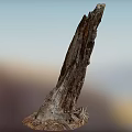 Handcrafted Natural Rustic Stone And Wood Decorative Sculpture With Textured Surface