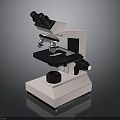 Binocular Microscope With Adjustable Stage And Stable Base For Laboratory Use
