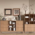 Quite Ancient Style Side Cabinet Minimalist Style Cabinet Whole Cabinet Sideboard Cabinet Balcony Cabinet Locker Entrance Cabinet 3d model