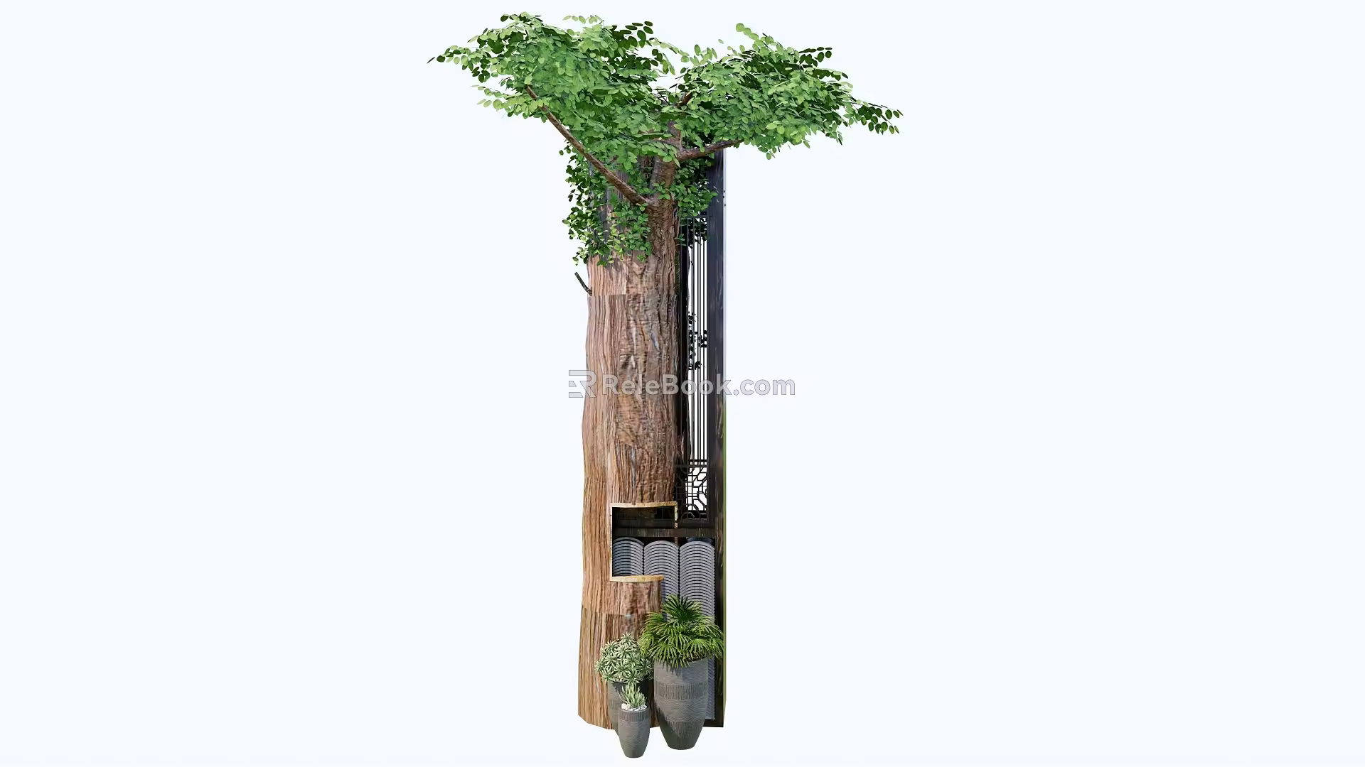 Modern Trunk Zen 3d model