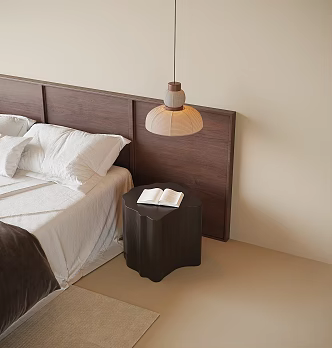 Modern bedside chandelier 3d model