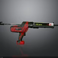 Red And Black Cordless Power Tool Model RE 500 With Battery Operation