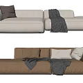 Modern Multiplayer Sofa 3d model