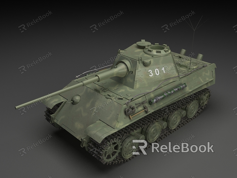 Modern Tanks model