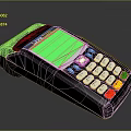 Card swiping machine cash register machine electronic equipment electronic products equipment equipment equipment equipment 3d model