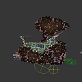 Aerial View of Industrial Factory Complex With Multiple Buildings Greenery and Roads