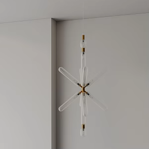 Modern chandelier 3d model