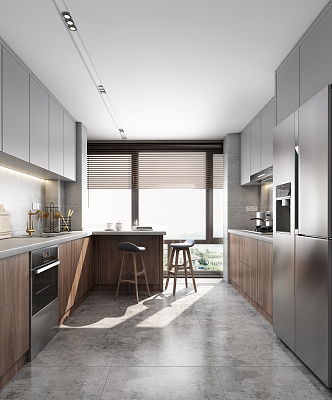 Modern Kitchen 3d model