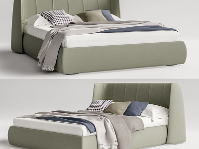 Modern Double Bed model