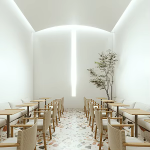 Nordic Tea Room Small Tea Room 3d model