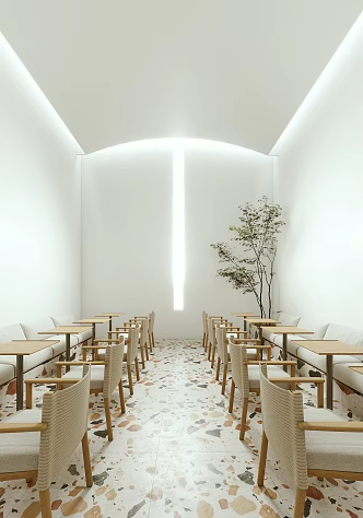 Nordic Tea Room Small Tea Room 3d model
