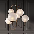 Modern lamp combination 3d model