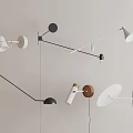 Minimalist wall lamp 3d model