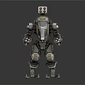 Modern Robot Warrior Robocop 3d model