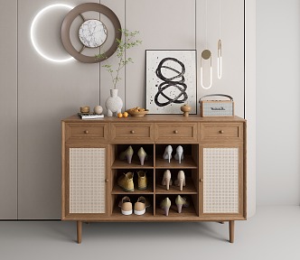 Entrance Shoe Cabinet Entrance Cabinet 3d model