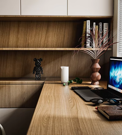 Modern study 3d model