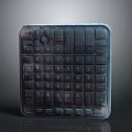 Modern Calculator Electronic Calculator Casio Calculator 3d model