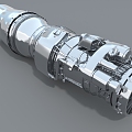 Aerospace Engine Machinery 3d model