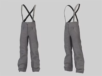 Modern Pants 3d model Modern Pants 3d model