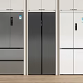 Zero Embedded Refrigerator Double Door Refrigerator Cross Refrigerator Three Door Refrigerator Haier Refrigerator Midea Refrigerator 3d model