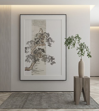 New Chinese Decorative Painting 3d model