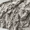 Gray Natural Rock Texture Background Wall With Rough Surface For Interior Design
