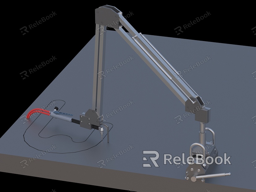 Cutting torch arm processing equipment cutting equipment model