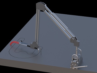 Cutting torch arm processing equipment cutting equipment model