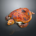 Turtle Cartoon Turtle Snapping Turtle Chickbill Turtle Reptile Cold Blooded Animal Reptile Class 3d model