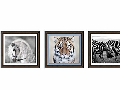 Modern Animal Painting Decorative Painting model