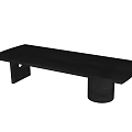 Modern Dining Table Desk Tea Table 3d model