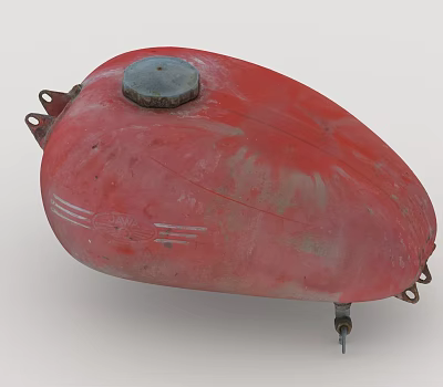 Motorcycle Accessories 3d model