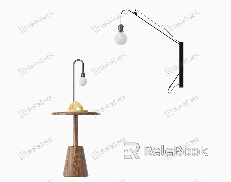 Industrial LOFT lighting combination table hanging lamp model