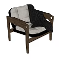 Single sofa 3d model