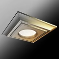 Modern Various Styles Downlights Spotlights With Gold Silver Finishes And Square Round Designs