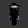 Sleek Modern Motorcycle Design With Black Red Accents And Shiny Wheels