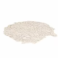 Plush Textured Stylish Rug with Irregular Patterns for Modern Home Decor Accent 3d model