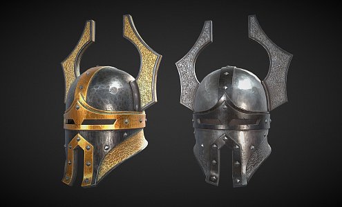 Knights of Arms Helmet 3d model