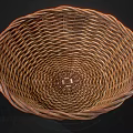 Handmade Woven Basket With Natural Material For Home Storage And Decor