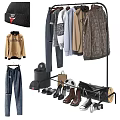 Stylish Clothing Collection Featuring Champion Hoodie Jeans Jackets Hat Shoes And Saddle