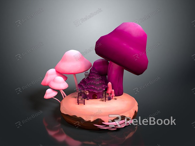 Game Environment Game Scene Fairy Tale Scene Fairy Tale Magic Scene Magic Item Fantasy Scene model