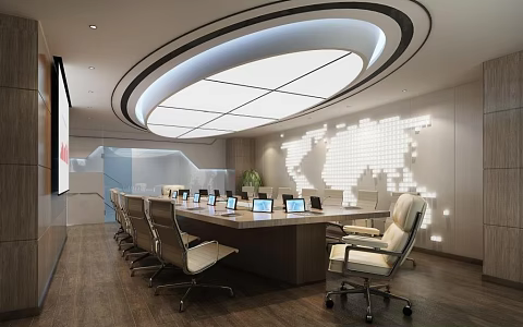 Conference Room 3d model