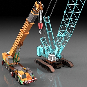 tower crane tower crane 3d model