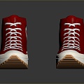 Cotton Shoes Warm Shoes Cold-proof Shoes Realistic 3d model