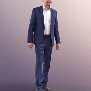 Business people 3d model