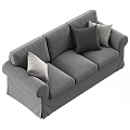 Double sofa 3d model